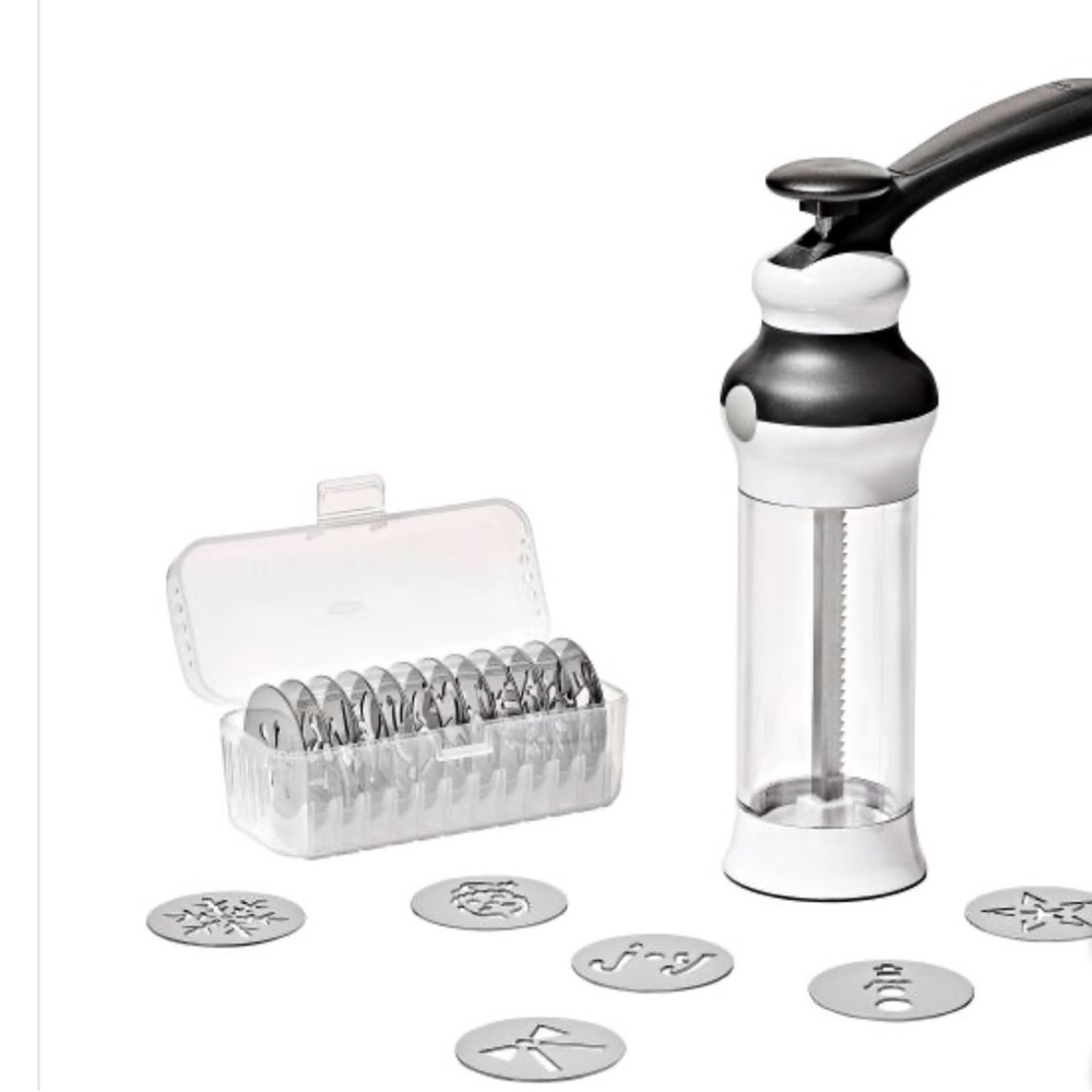OXO SoftWorks Cookie Press with 18 Cookie Disks